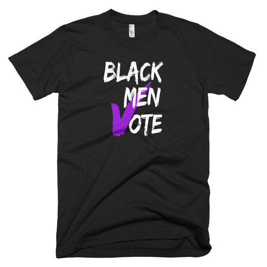 Black Men Vote Shirt Black/Gold