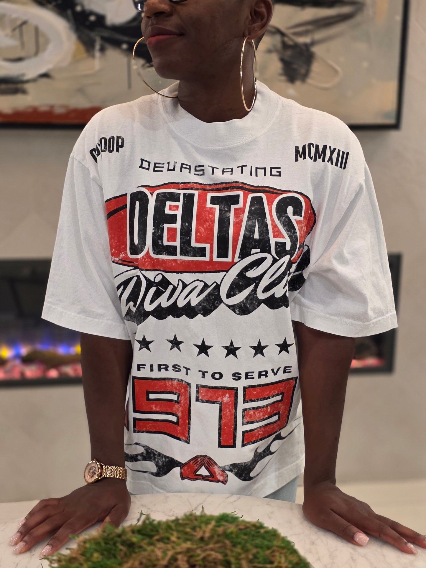Delta Diva Club Racing Tee