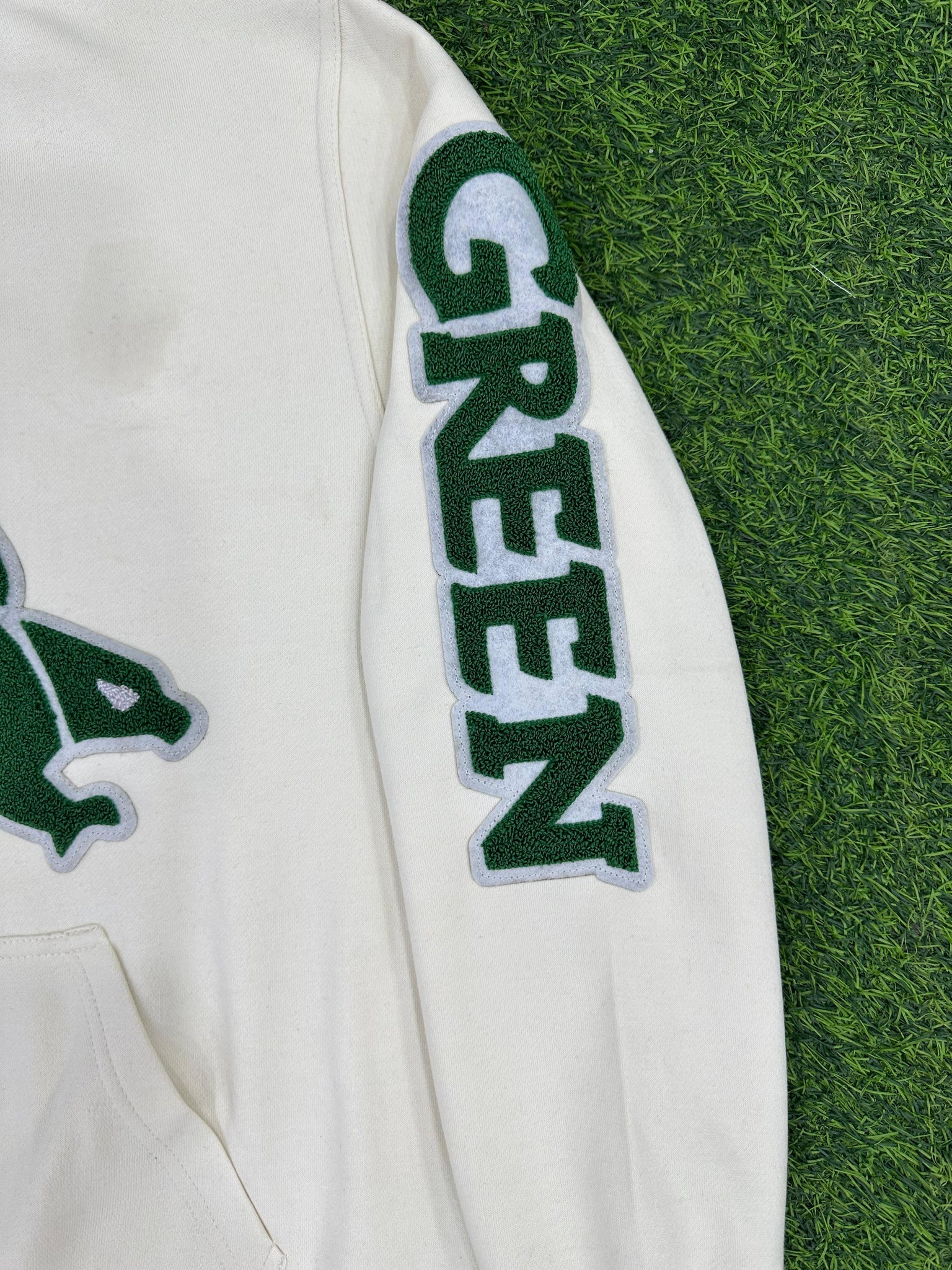 Mean Green Chenille Crewneck l