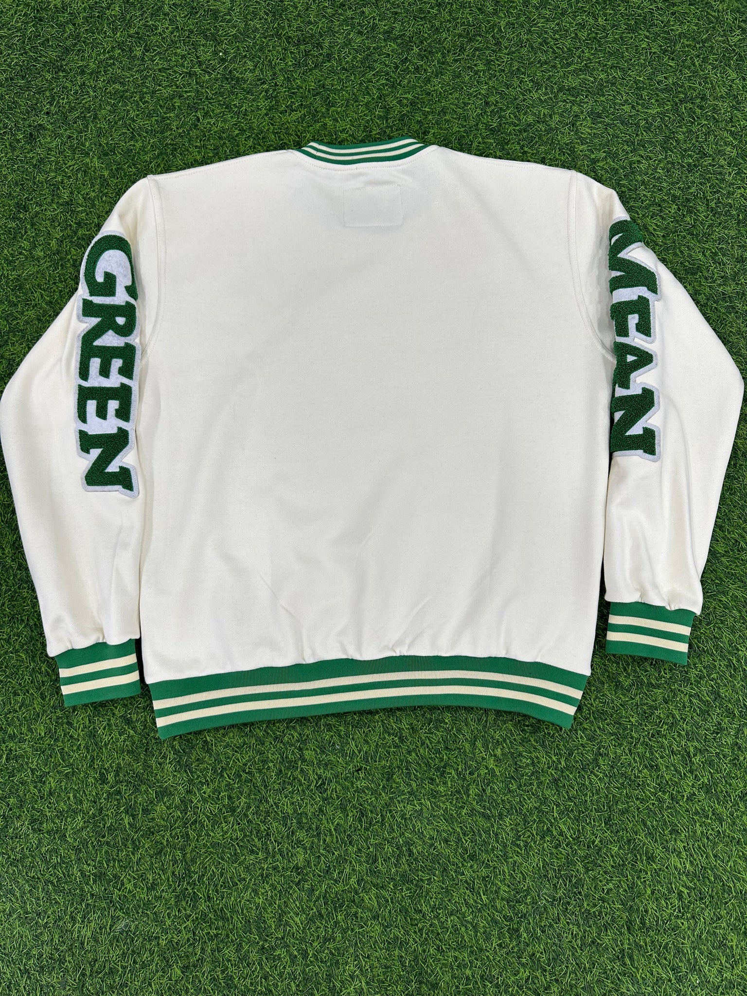Mean Green Chenille Crewneck l