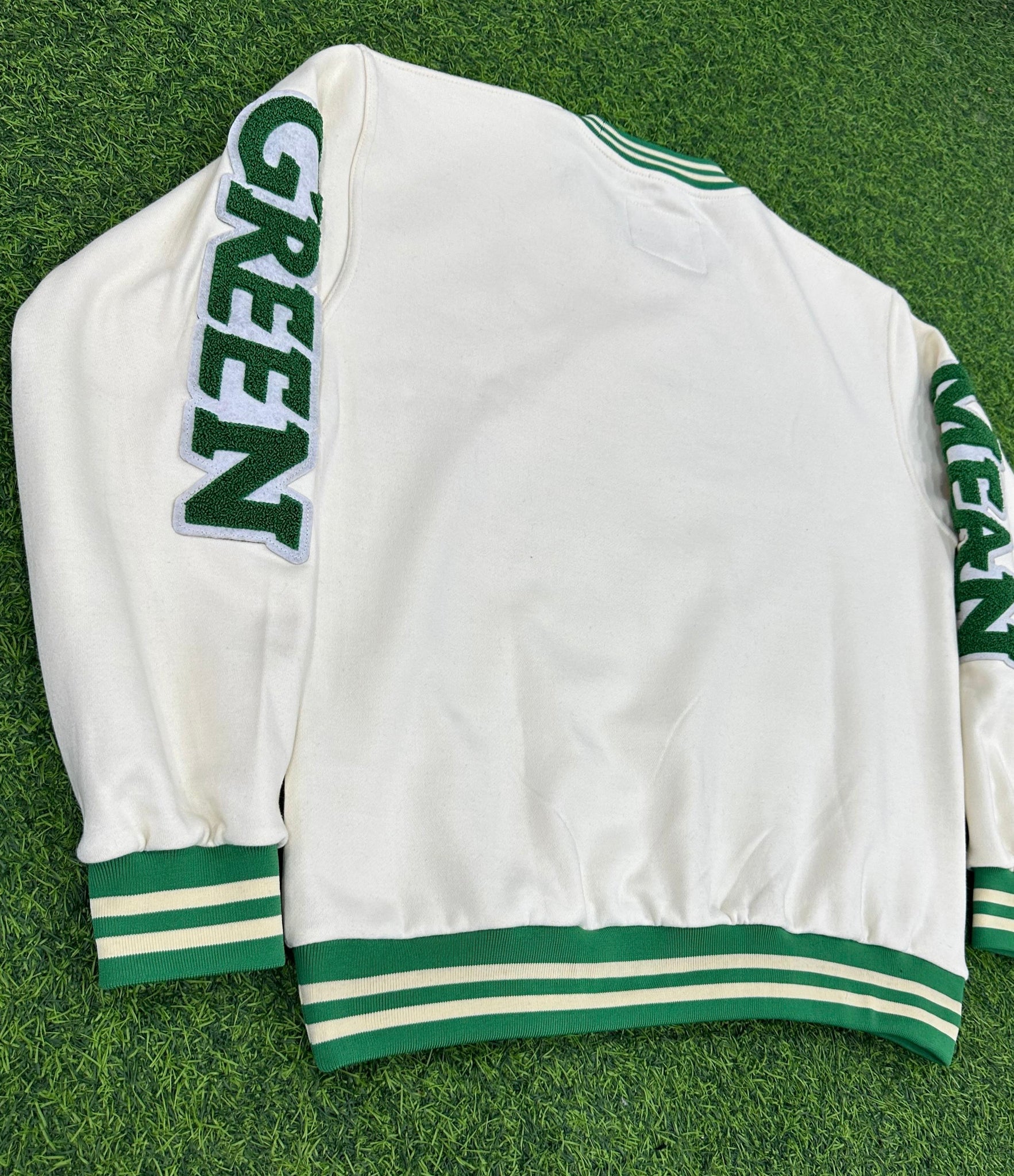 Mean Green Chenille Crewneck l