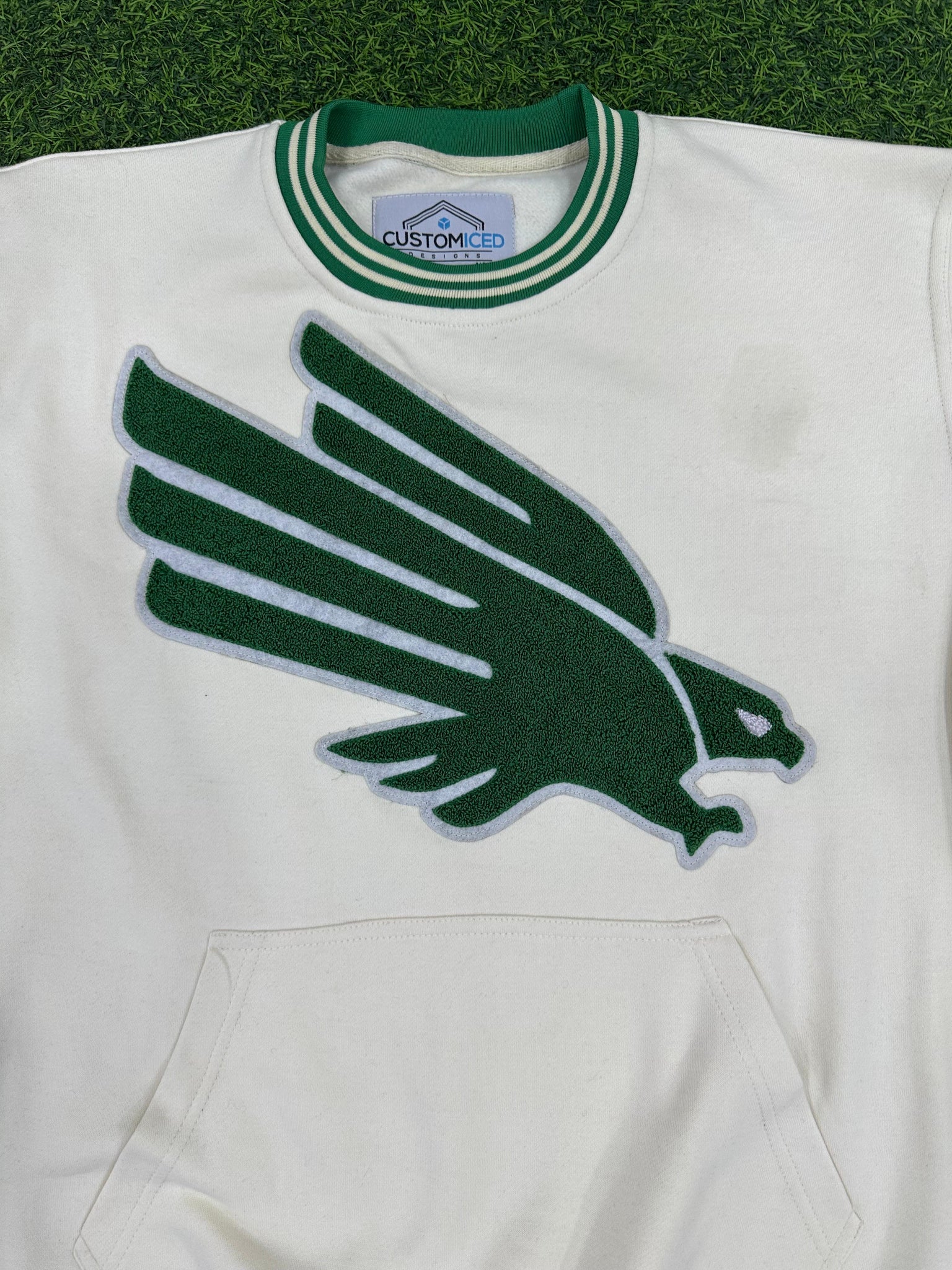 Mean Green Chenille Crewneck l