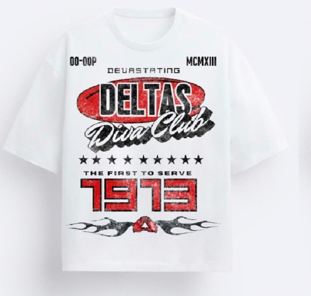 Delta Diva Club Racing Tee