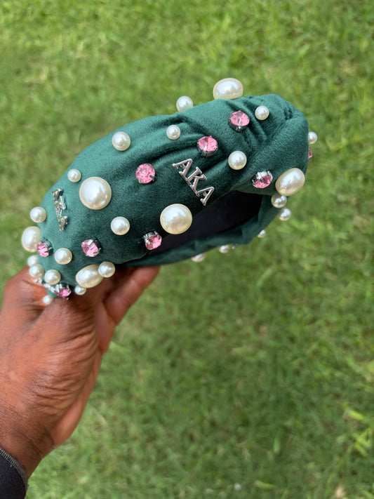 AKA Jeweled Headband