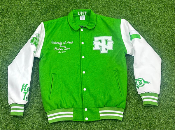 MEAN GREEN Varsity Jacket