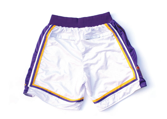 White "Ques" Shorts (CLEARANCE)