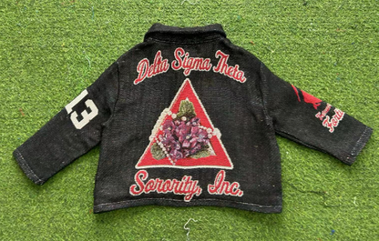 Delta Sigma Theta Sorority, Inc. Black Tapestry Shirt
