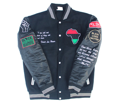 Black History Varsity Jacket (PRE-ORDER)