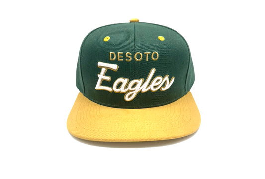 DeSoto Eagles Green/Gold Hat