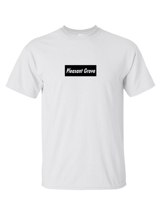 Pleasant Grove Box Logo Tee